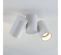 Lámpara de techo Arcchio Gesina, 2 luces, blanco, aluminio, 17,5 cm