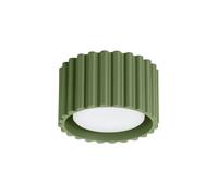 Lámpara de techo Aura 1 G53 verde oliva