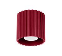 Lámpara de techo Aura 1 GU10 burdeos