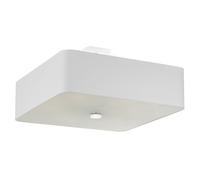 Lámpara de Techo Blanco Tela Cristal Anguloso B: 45 CM Blendarm E27