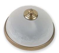 Lámpara De Techo Brillante Con Pantalla De Vidrio Clásica Para Baño Y Escalera