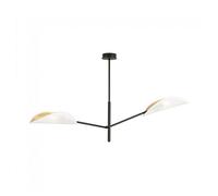 Lámpara de techo cano blanco 2 luces marca wonderlamp