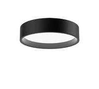 Lámpara de Techo Circular LP con Difusor Opalino, Ø45, 3000 K, Interruptor Dali, Negro