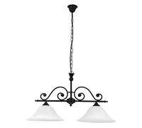 Lámpara de Techo Colgante de Estilo Art Nouveau/Negro 7777n