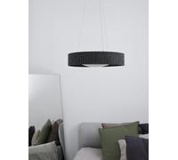 Lámpara de techo colgante gris 1 luz fieltro ledvance ø50 cm