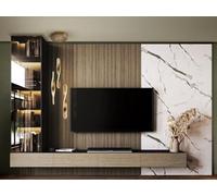 LÁMPARA DE TECHO COLGANTE TWIST 3L ORO