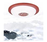 Lámpara de Techo Compatible with ., Estilo Chino, Pasillo sólido, lámpara con Sensor LED, antigüedad Circular, Lámpara Colgante