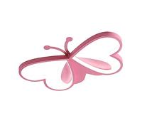 Lámpara de Techo con Forma de Mariposa, Creativa Y Encantadora, Regulable, Led, para Habitación Infantil, Montaje Empotrado, Ideal para Dormitorio, Salón, Guardería, Princesa, Candelabros.