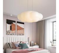 Lámpara de techo con luz colgante de nube LED, lámpara de techo para habitación de niños, para dormitorio, sala de estar, habitación de niño o niña, 36 W, 3 luces, 11,9''