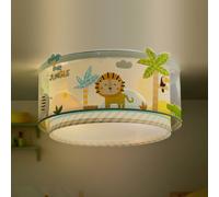 Lámpara de techo Dalber LITTLE JUNGLE, blanco/amarillo