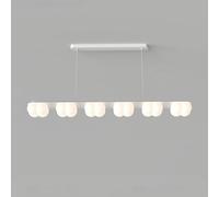 Lámpara de Techo de Burbujas Creativa, Lámpara de Techo Sencilla Estilo Crema, Habitación Cálida Y Romántica, Lámpara de Comedor, Lámpara de Sala de Estar, Lámpara de Dormitorio, Araña de 120 cm/Lámpa