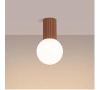Sollux Lighting Halo lámpara de techo 1x8 W blanco-beige SL.1733