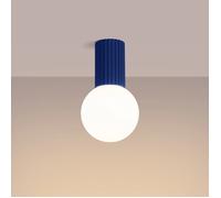 Lámpara de techo de colores Halo con IP44 Ultramar