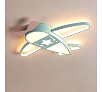 Lámpara de techo de dibujos animados LED Luz de Techo para niños Aviones candelabros sala infantil dormitorio luces, habitación los muchachos cartoon Plafón [Clase de eficiencia energética A] ( Color