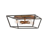 Lámpara De Techo De Metal B: 45,7 Cm En Bronce 4x E27 Lámpara De Techo Para Sala