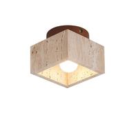 Lámpara de Techo de travertino Amarillo WABI Sabi diseñador Sala de Estar Dormitorio Pasillo escaleras Arte Personalizado Estilo Crema Dormitorio cabecera