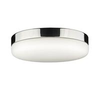 Lámpara de Techo Deckenleuchte Redondo D:32CM Cristal Metal Blendarm en Cromo