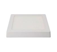 Downlight superficie cuadrado led 20w 6.400k luz día edm.