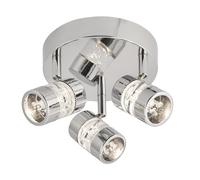 Lámpara De Techo Elegante En Cromo Foco De Techo Iluminación