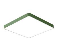 Lámpara de Techo empotrada Gris con Pantalla acrílica, Moderna lámpara LED de Techo, Minimalista, atenuación de Tres Colores para Sala de Estar, Dormitorio, Comedor, Cocina, Estudio, Pasillo.