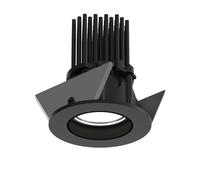 Lámpara de Techo Empotrada LP 45 Ø7,5 3000K y Dali Negro
