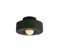 Lámpara de techo estilo japonés Wabi-Sabi, lámpara de techo minimalista nórdica, montaje empotrado, accesorio de iluminación cerca del techo for pasillo, guardarropa, cocina, porche, entrada(Green)