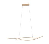 Lámpara de techo grisolia efecto madera marca eglo