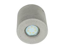 Lámpara De Techo GU10 Gris Ø 10 Cm Pequeña Moderna Cocina Pasillo
