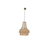 Lámpara de Techo Home ESPRIT Natural Yute Metal 50 W 50,5 x 50,5 x 148 cm - Marca: Home ESPRIT - EAN: 8424002176594
