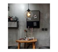 Lámpara de Techo, Industrial Style Creative Personalized Chandelier European Modern Home Lighting Simple Retro Colored Glass Pendant Lights(L100cm)
