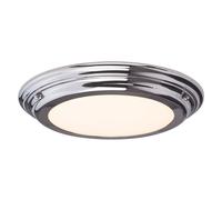 Lámpara De Techo LED ANISA Para Baño En Cromado IP54 Ø36cm Estilo Jugendstil