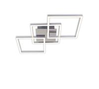 Lámpara de Techo LED Araña Regulable Giratoria 36W IP20 Metal Plata