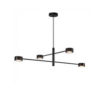 Nordlux Lámpara colgante LED Clyde, 4 luces, dos etapas
