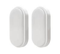 Lámpara de techo LED de 12 W, 1020 lúmenes, extraplana, 42 mm, lámpara LED IP44, protección contra salpicaduras de agua, 230 V, para cuarto de baño, salón, sótano, 4000K (2 unidades)