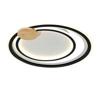 LÁMPARA DE TECHO LED DE MONTAJE EMPOTRADO Lámpara de techo nórdica de bajo consumo Redonda Fácil de instalar Accesorio de iluminación 3000K/4000K/6500k Diseño de emisión lateral Iluminación de techo