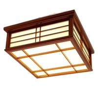 Lámpara de techo LED empotrable, lámpara de techo sólida simple japonesa, compatible con sala de estar, dormitorio, balcón, ático, salón de té, restaurante, iluminación colgante moderna interesting