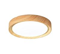 Lámpara de Techo Led Empotrada, Sencilla Y Rede Hierro Forjado, con Atenuación Tricolor, Ideal para Dormitorio, Comedor, Balcón, Candelabros./Color Del Regi/30 cm