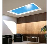 Lámpara De Techo LED Inteligente Con Efecto Cielo Azul, Luz Natural Diurna, Luz Solar Que Simula La Irradiación Del Sol, Tragaluz Artificial Con Brillo Ajustable, Para Sala De Estar Embedded-62*122cm