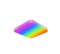 Lámpara de techo LED inteligente, WLAN, materia, RGBB, comm. voc./appl., regla.