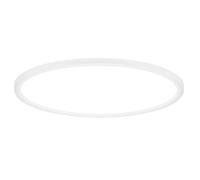 B.K.Licht - Lámpara de techo LED con luz indirecta, 3cm plana, luz blanca neutra, lámpara LED, lámpara de techo LED, lámpara de salón, panel LED, lámpara de cocina, iluminación de techo, 42x3cm,blanco