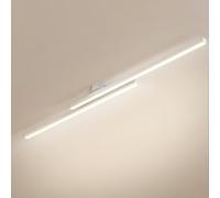 Lámpara de Techo LED Lineal Moderna - Lámpara de araña Minimalista de Tira Larga para Pasillo, Sala de Estar y Dormitorio - Diseño Elegante, Ideal para Espacios contemporáneos