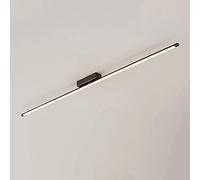 Lámpara de Techo LED Lineal Moderna y Elegante de 60 cm, luminaria Minimalista semiempotrada para Comedor, Sala de Estar, Cocina, Pasillo y Escalera. Diseño de lámpara de araña contemporáneo