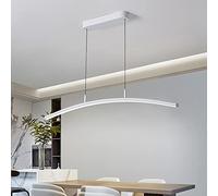 Lámpara de Techo LED Moderna con Plumas Blancas para Comedor, Sala de Estar, habitación de niñas, 3 Luces, lámpara Colgante Grande de Plumas de Avestruz, 80 x 80 x 48 cm (Blanco 100 x 20 cm [39 x