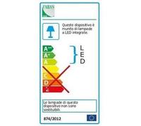 Lámpara de techo LED moderna GIOTTO 36W blanco 3508-61-102 Fabas Luce