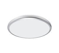 Lámpara De Techo LED Para Exterior D: 36,5 Cm En Plata Blanco 4200 K Neutro IP54