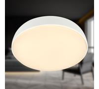 Lámpara de techo LED Plafón 12W Blanco cálido Luz 1200lm Pasillo 28,5 Blanco