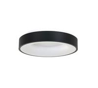 Lámpara De Techo LED Salón Negro Blanco Ø38 CM 2700K Deckenleuchte Agradable