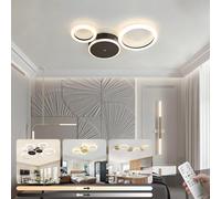 Lámpara de Techo LED Star Moon para Sala de Estar, lámpara Colgante Regulable de 3000 K a 6500 K, 180 W, con Control Remoto para Dormitorio, Oficina y Villa.