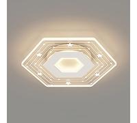 Lámpara de Techo LED Tipo araña para Cocina, habitación Infantil, Estilo Art déco Moderno, lámpara Colgante empotrada con geometría de Dibujos Animados para habitación de niñas, do