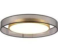 Lámpara de Techo LED Ultra Delgada All Cobre Post- Decorative Techo Luces de la Sala de Estar Ambiente Luces de Dormitorio de Lujo de Luxury, iluminación Moderna